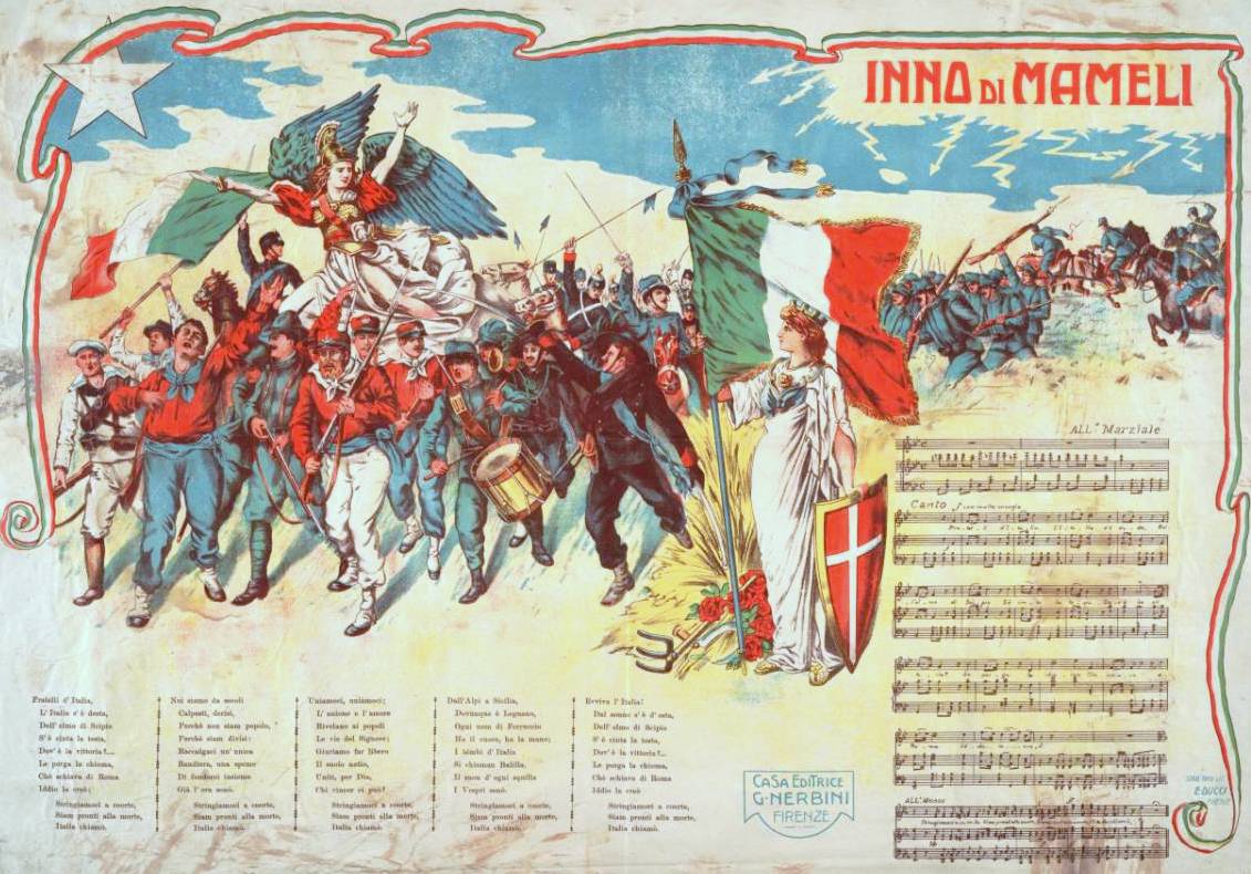 IL CANTO DEGLI ITALIANI, FRATELLI D'ITALIA, NON GIUSTAMENTE VALORIZZATO ...